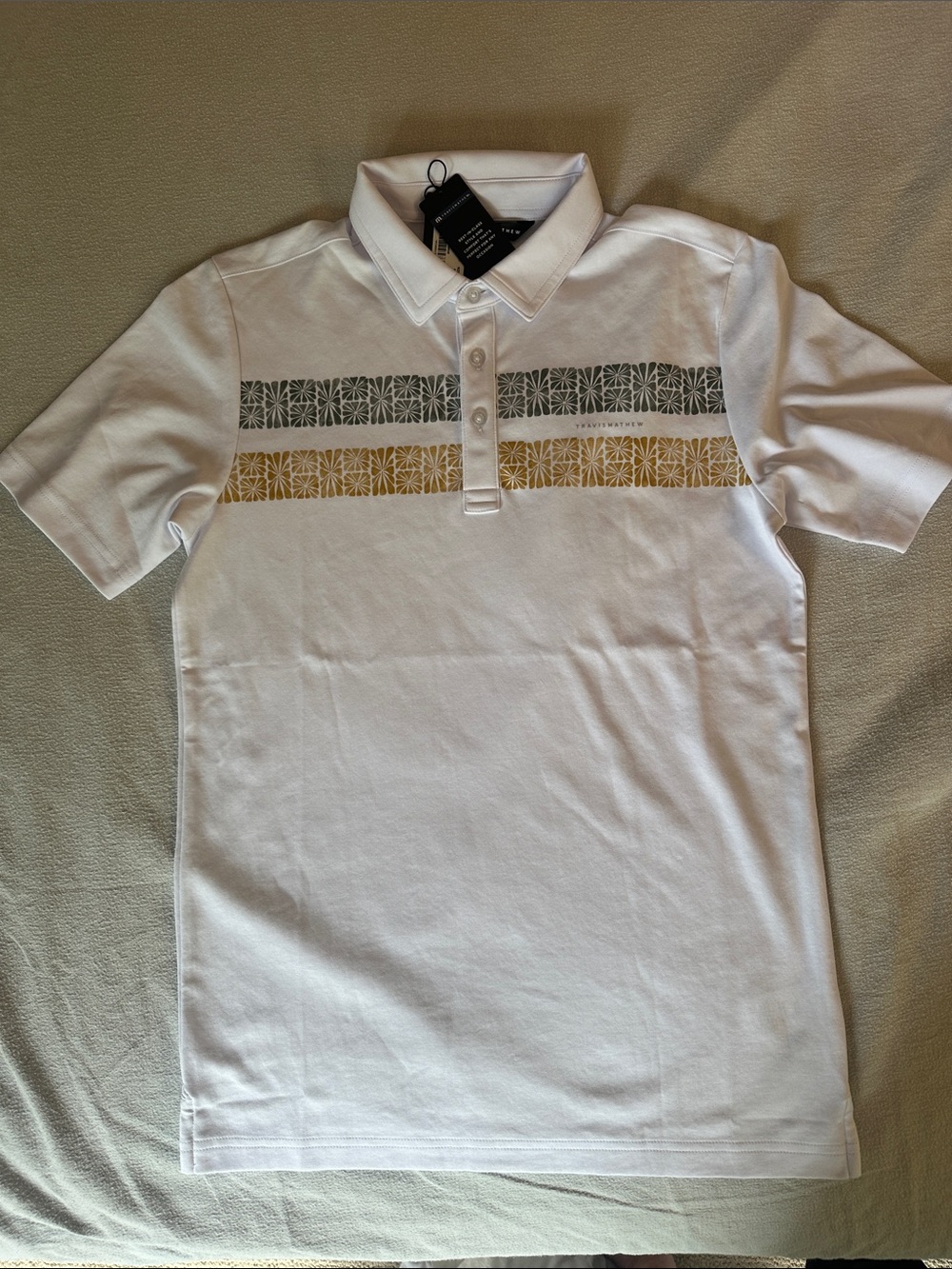 Travis Matthew active lifestyle golf polo. size small. Men’s